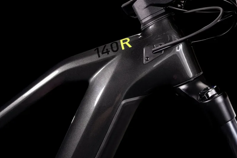 Cube Stereo Hybrid 140 HPC Race 625 e-MTB Grey/Green 2022 - Size Large-5